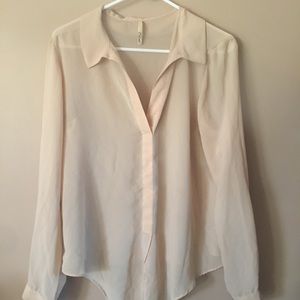 Cream Blouse